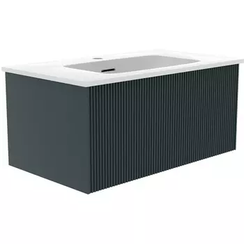 Тумба под раковину La Fenice Terra 80 зеленая матовая