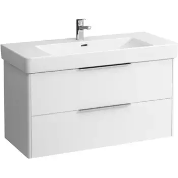 Тумба под раковину Laufen Base 101 белая глянцевая