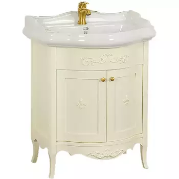 Тумба под раковину Migliore Bella 64 белая