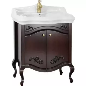 Тумба под раковину Migliore Impero 68 темное дерево