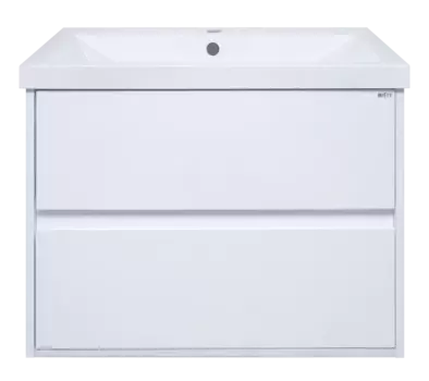 Тумба под раковину Misty Алиса 75 подвесная, белая