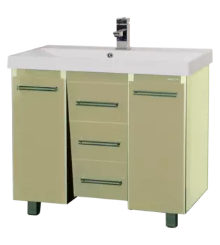 Тумба под раковину Misty Джулия Qvatro 105 бежевая