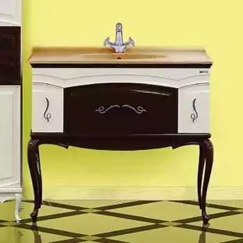 Тумба под раковину Misty Флоренция 100 бежево-коричневая