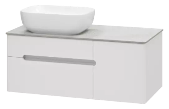 Тумба под раковину Misty Роял 100 белая матовая