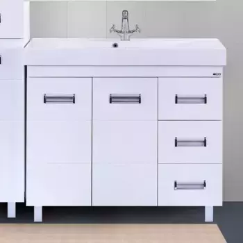 Тумба под раковину Misty Селена 90 белая