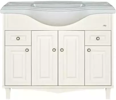 Тумба под раковину Misty Шармель 105 светло-бежевая