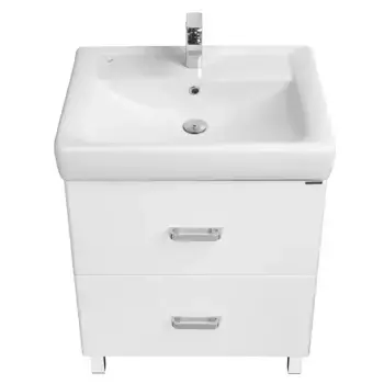 Тумба под раковину напольная Aquaton Америна 60 Н белый глянцевый