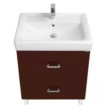 Тумба под раковину напольная Aquaton Америна 60 Н темно-коричневый