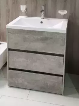 Тумба под раковину напольная Art&Max Family 90х85 Cemento Veneto