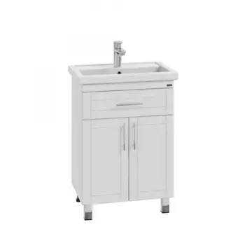 Тумба под раковину напольная Санта Дублин 60 белый