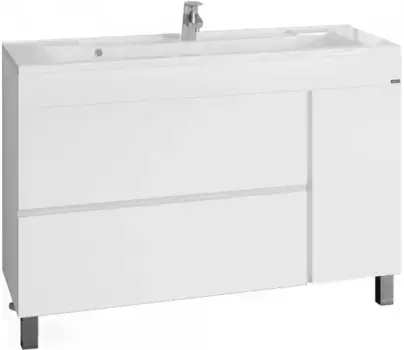 Тумба под раковину напольная Санта Марс 120 белый