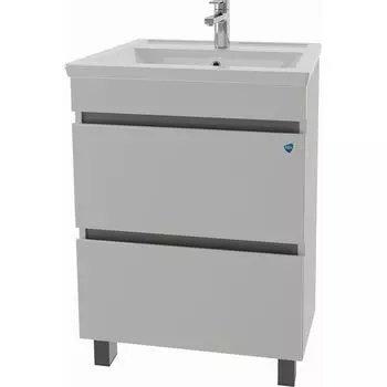 Тумба под раковину напольная Stella Polar Беатрис 60 белая
