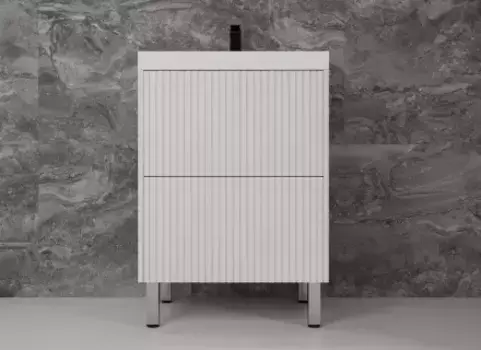 Тумба под раковину напольная Style Line Стокгольм 60 белая