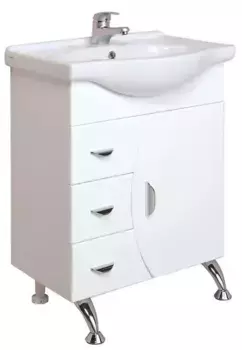 Тумба под раковину Onika Луна 60 белый