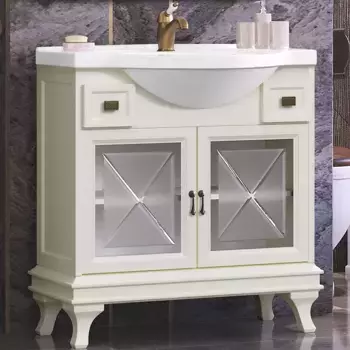 Тумба под раковину Opadiris Борджи 85 бежевый матовый