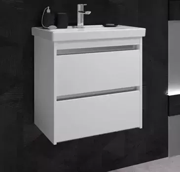 Тумба под раковину Opadiris Фреш 60 подвесная белый