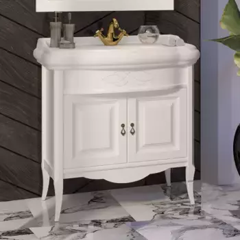 Тумба под раковину Opadiris Лоренцо 80 белый матовый