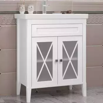 Тумба под раковину Opadiris Палермо 70 белый матовый