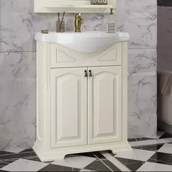 Тумба под раковину Opadiris Риспекто 65 бежевый матовый