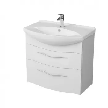 Тумба под раковину Owl 1975 Vessla stor 75 белый (OW22.12.00)