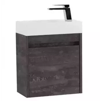 Тумба под раковину подвесная Art&Max Family 50 железный камень