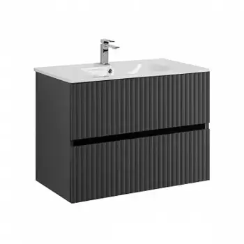 Тумба под раковину подвесная Art&Max Torino 80 графит