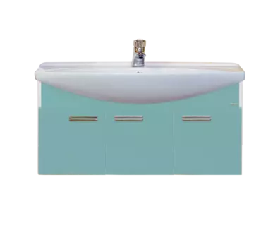 Тумба под раковину подвесная Misty Джулия 105 голубой
