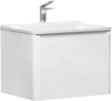 Тумба под раковину подвесная Raval Welto 60 белая