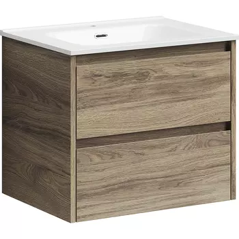 Тумба под раковину без столешницы Sancos Libra 59 см дуб чарльстон