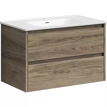 Тумба под раковину без столешницы Sancos Libra 79 см дуб чарльстон