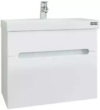 Тумба под раковину подвесная Санта Лондон 60 белый