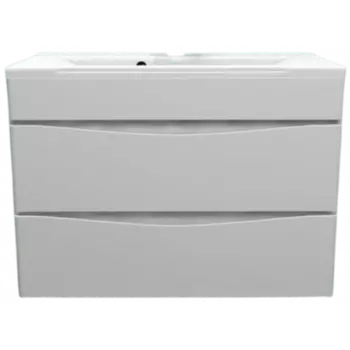 Тумба под раковину подвесная Stella Polar Белинда 80 белая