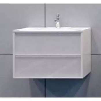 Тумба под раковину подвесная Stella Polar Калипсо 60 белая