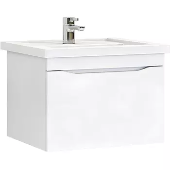 Тумба под раковину подвесная Vigo Grani 75 белая