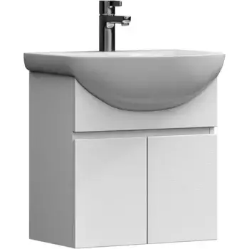 Тумба под раковину подвесная Vigo Wing 50 белый