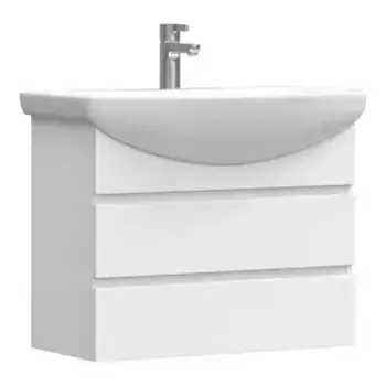 Тумба под раковину подвесная Vigo Wing 60 белая
