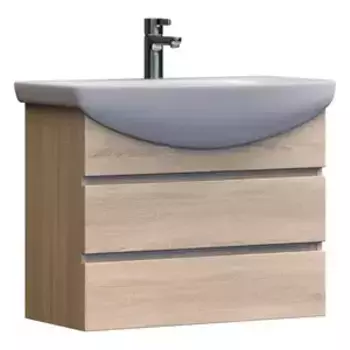 Тумба под раковину подвесная Vigo Wing 60 светлое дерево