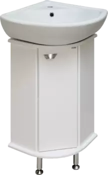 Тумба под раковину Runo Браво 40 угловая