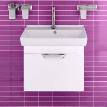 Тумба под раковину Runo Эконом мебель Ибица 50