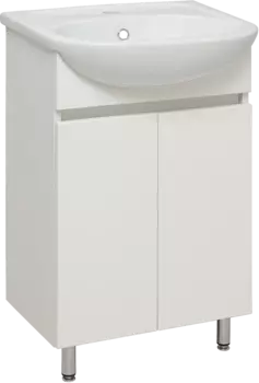 Тумба под раковину Runo Лада 50 белая