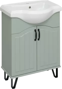 Тумба под раковину Runo Марсель 65 мята