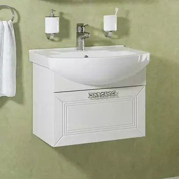 Тумба под раковину Runo Монро 55, подвесная