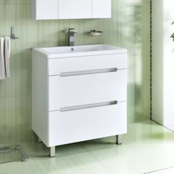 Тумба под раковину Runo Парма 75 напольная