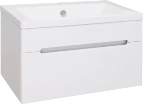 Тумба под раковину Runo Парма 75 подвесная