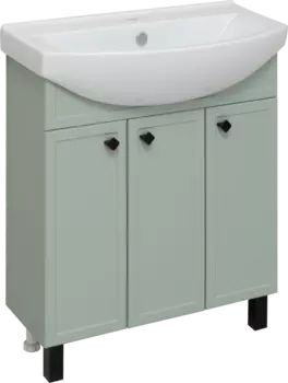 Тумба под раковину Runo Римини 75 мята