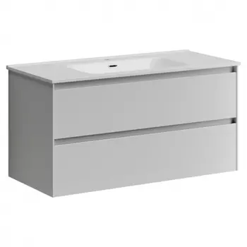 Тумба под раковину Sancos Cento 100 белый, глянцевый (CN100W)