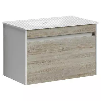 Тумба под раковину Sancos Smart 80 дуб бардолино (SM80E)