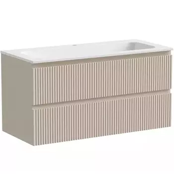 Тумба под раковину без столешницы Sancos Snob R 100, beige soft