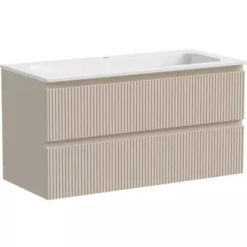 Тумба под раковину без столешницы Sancos Snob T 100, beige soft