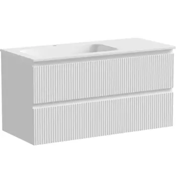 Тумба под раковину без столешницы Sancos Snob T 100, L, bianco